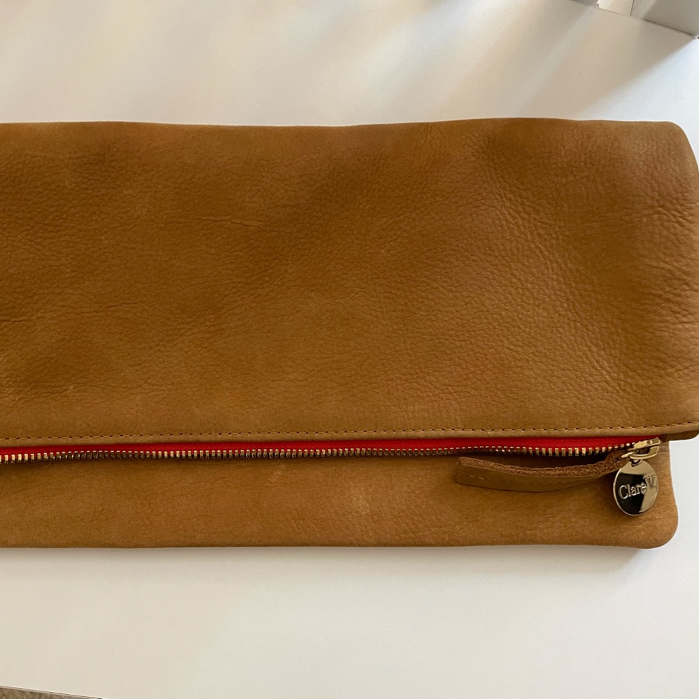 Clare Vvivier. Foldover Clutch